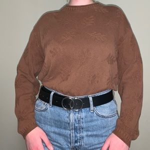 Chelsea Gardens Camel vintage Sweater